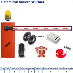Sistem Full Bariera Automata Acces Parcare WilBar4